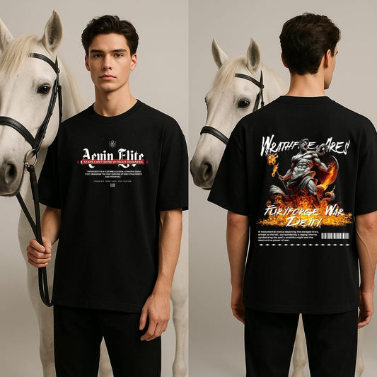 Wrath Deity Oversized Tee – 240+ GSM French Terry
